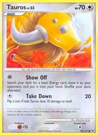 Tauros - Platinum - Pokemon card