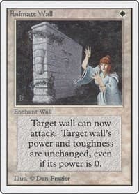 Animate Wall - Unlimited Edition - Magic: The Gathering card