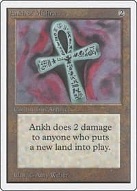 Ankh of Mishra - Unlimited Edition - Magic: The Gathering card