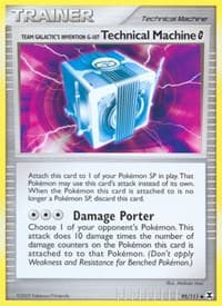 Team Galactic's Invention G-107 Technical Machine G - Rising Rivals - Pokemon card