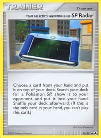 Team Galactic's Invention G-109 SP Radar - Rising Rivals - Pokemon card