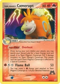 Team Magma's Camerupt - EX Team Magma vs Team Aqua - Pokemon card