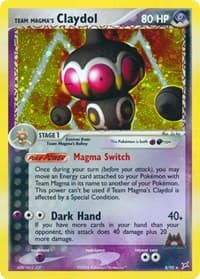 Team Magma's Claydol - EX Team Magma vs Team Aqua - Pokemon card