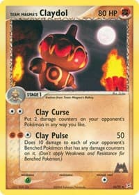 Team Magma's Claydol - EX Team Magma vs Team Aqua - Pokemon card