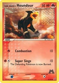 Team Magma's Houndour - EX Team Magma vs Team Aqua - Pokemon card