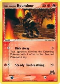 Team Magma's Houndour - EX Team Magma vs Team Aqua - Pokemon card