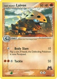 Team Magma's Lairon - EX Team Magma vs Team Aqua - Pokemon card