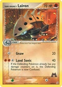 Team Magma's Lairon - EX Team Magma vs Team Aqua - Pokemon card