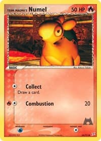 Team Magma's Numel - EX Team Magma vs Team Aqua - Pokemon card