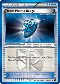 Team Plasma Badge (Team Plasma) - Plasma Freeze - Pokemon card