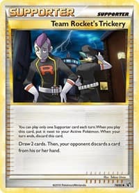 Team Rocket's Trickery - Undaunted - Pokemon card