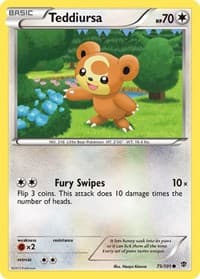 Teddiursa - Plasma Blast - Pokemon card