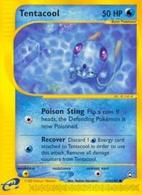 Tentacool - Aquapolis - Pokemon card