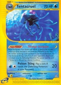 Tentacruel - Aquapolis - Pokemon card