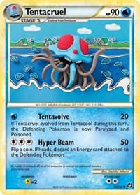 Tentacruel - Triumphant - Pokemon card