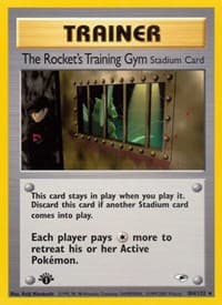 The Rocket's Training Gym - Gym Heroes - Pokemon card