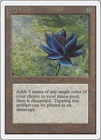 Black Lotus - Unlimited Edition - Magic: The Gathering card