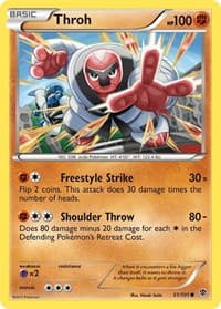 Throh - Plasma Blast - Pokemon card
