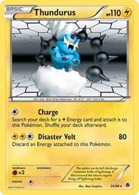 Thundurus - Emerging Powers - Pokemon card