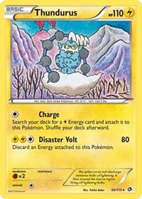 Thundurus - Legendary Treasures - Pokemon card