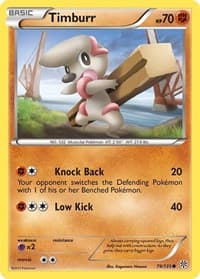 Timburr - Plasma Storm - Pokemon card