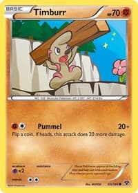 Timburr - XY Base Set - Pokemon card
