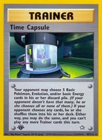 Time Capsule - Neo Genesis - Pokemon card