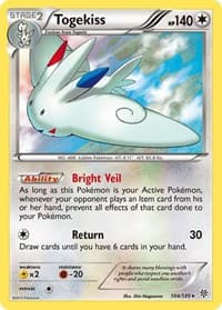 Togekiss - Plasma Storm - Pokemon card