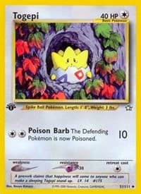 Togepi - Neo Genesis - Pokemon card