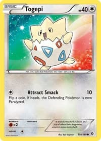 Togepi - Boundaries Crossed - Pokemon card