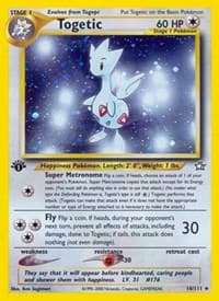 Togetic - Neo Genesis - Pokemon card