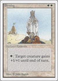 Blessing - Unlimited Edition - Magic: The Gathering card