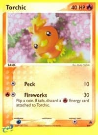 Torchic - 008 (e-League) - Nintendo Promos - Pokemon card