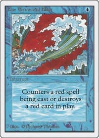 Blue Elemental Blast - Unlimited Edition - Magic: The Gathering card