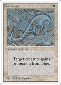 Blue Ward - Unlimited Edition - Magic: The Gathering card