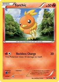 Torchic (14) - Dark Explorers - Pokemon card