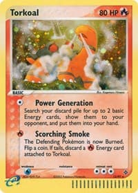 Torkoal - EX Dragon - Pokemon card