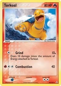 Torkoal - EX Holon Phantoms - Pokemon card