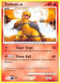 Torkoal - Platinum - Pokemon card