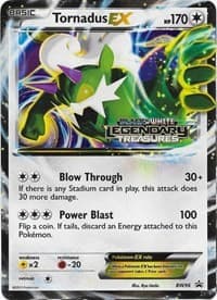 Tornadus EX - BW96 (Prerelease) - Black and White Promos - Pokemon card