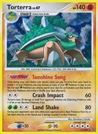 Torterra - Stormfront - Pokemon card