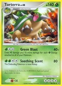 Torterra - Platinum - Pokemon card