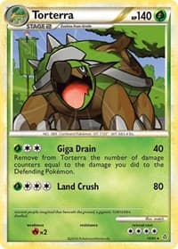 Torterra - Unleashed - Pokemon card