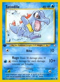 Totodile (80) - Neo Genesis - Pokemon card