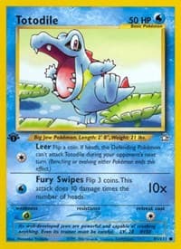 Totodile (81) - Neo Genesis - Pokemon card