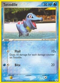 Totodile - EX Hidden Legends - Pokemon card