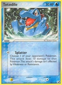 Totodile - EX Unseen Forces - Pokemon card