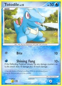 Totodile - Mysterious Treasures - Pokemon card