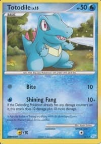 Totodile - DP Trainer Kit: Manaphy & Lucario - Pokemon card