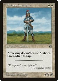 Alaborn Grenadier - Portal Second Age - Magic: The Gathering card